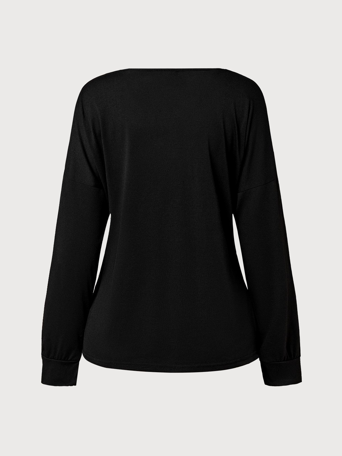 Mujeres Casual Top Túnico Blusa Camisa Suéter