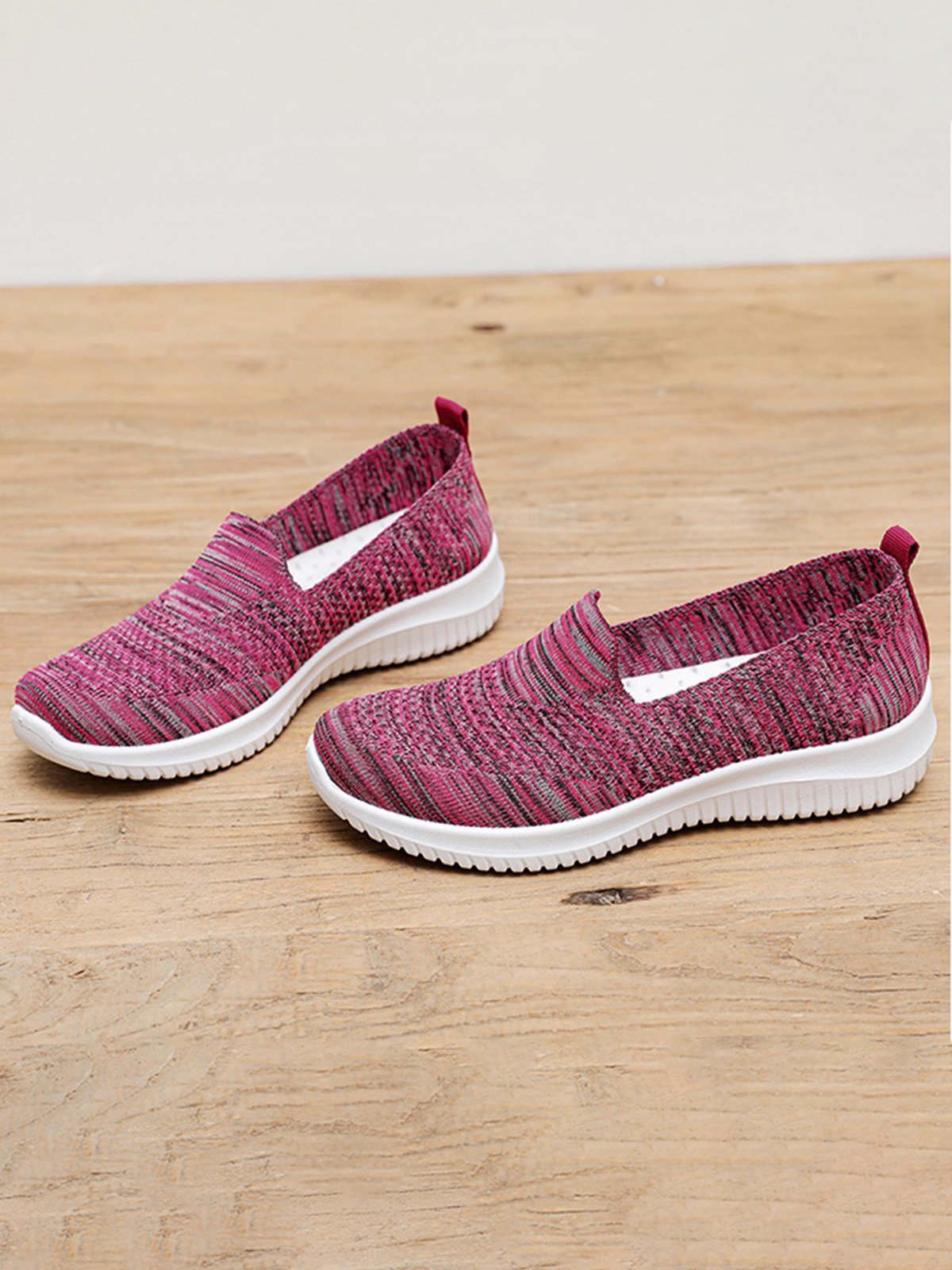 Ligero Respirable Flyknit Malla Casual Zapatos Zapatillas Deportivas