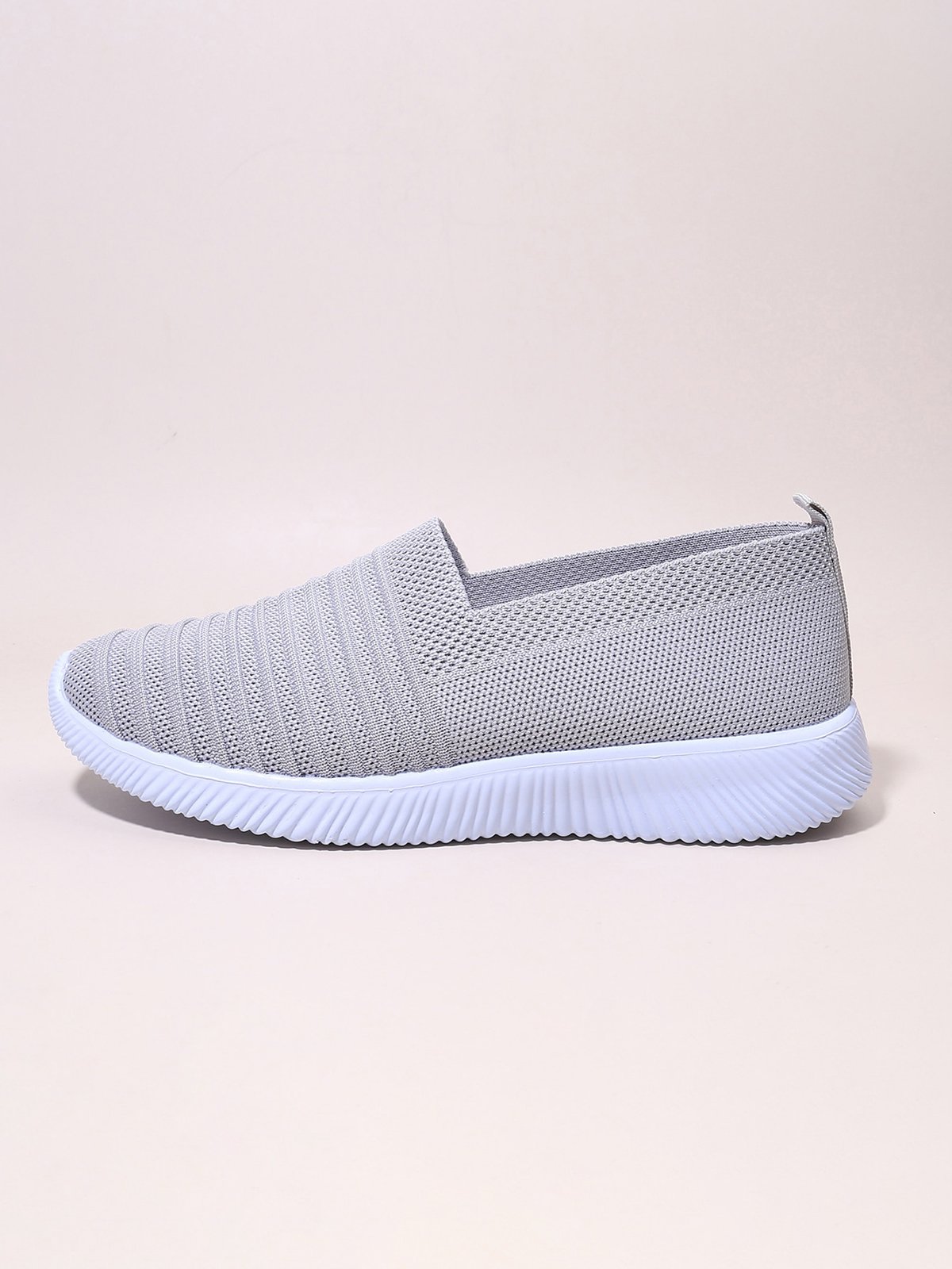 Talla Grande Respirable Slip-On Deportes Zapatillas Deportivas