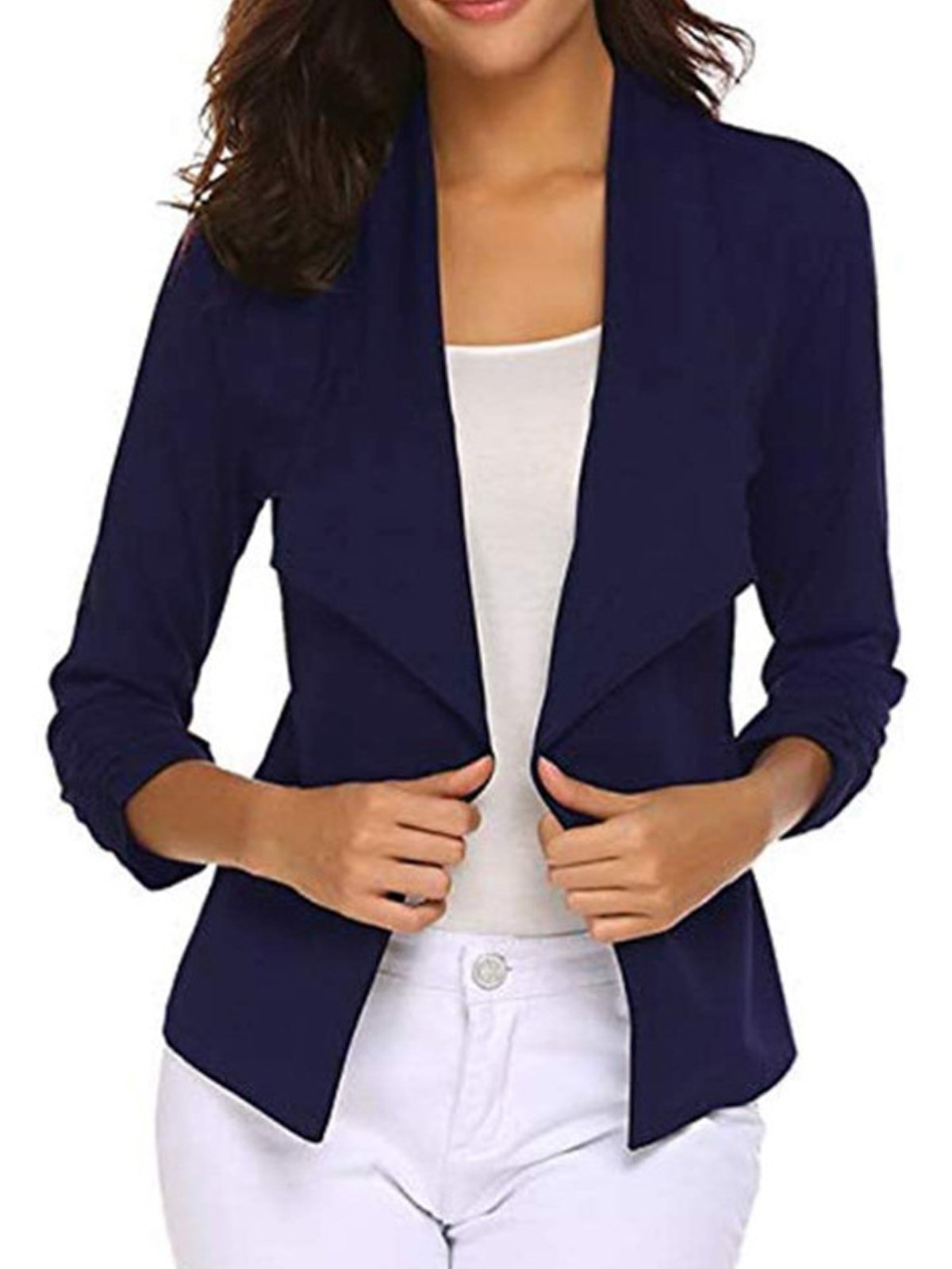 Regular Ajuste Casual Chaqueta