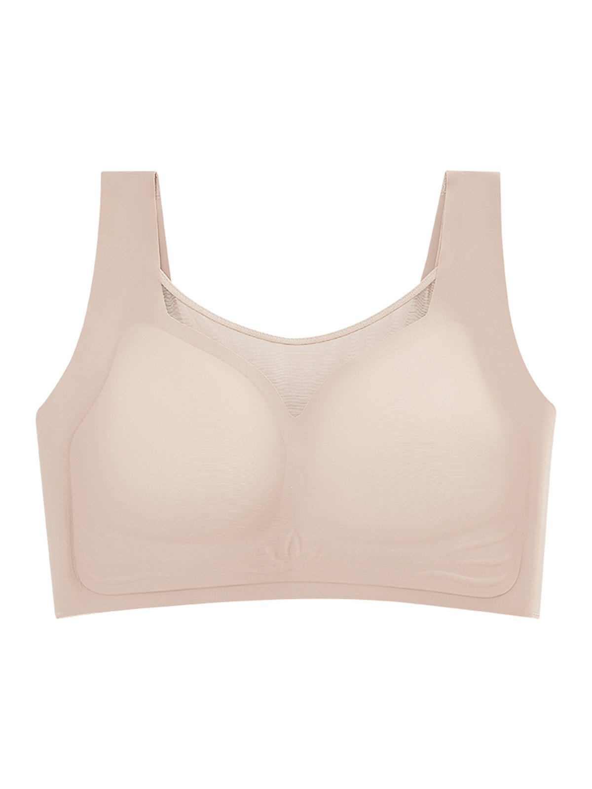 Liso Simple Sujetador & Bralette