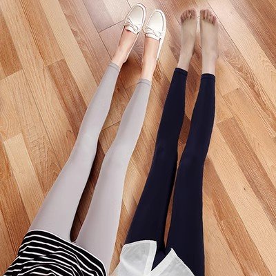 apretado Casual Liso Legging