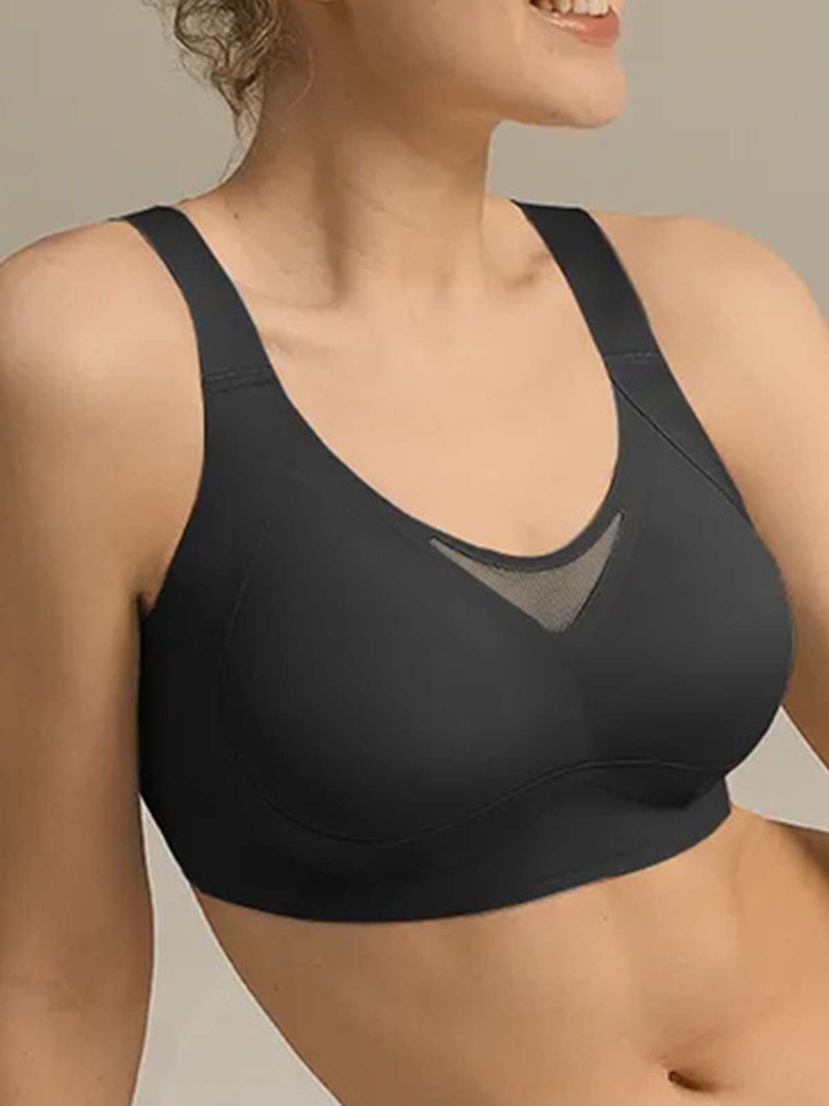 Deportes Liso Sujetador & Bralette