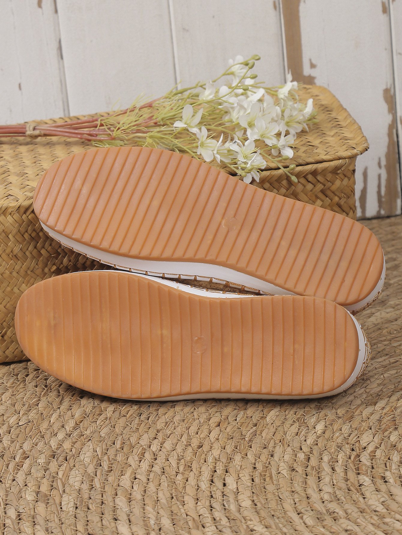 Casual Todas las Estaciones Gato Antideslizante Punta Cerrada Tela Víspera de Todos los Santos Slip-On EVA Zapatos Planos para Mujeres