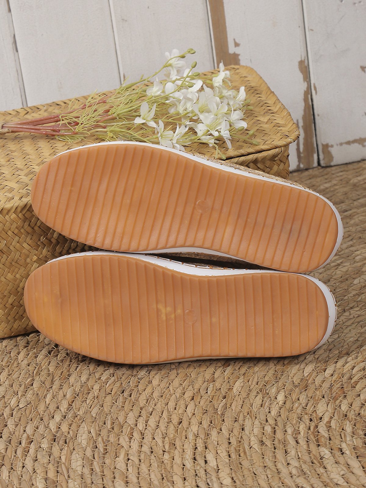 Casual Todas las Estaciones Gato Antideslizante Punta Cerrada Tela Víspera de Todos los Santos Slip-On EVA Zapatos Planos para Mujeres