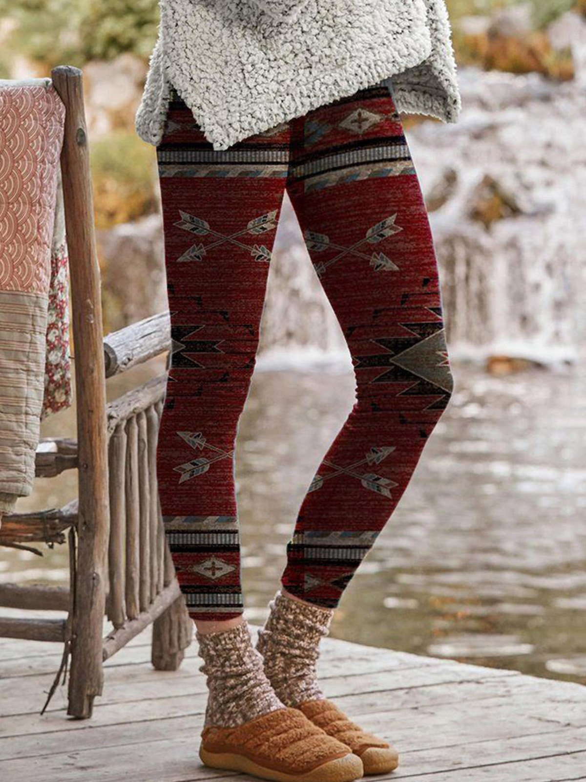 Bohémico Floral Largo Legging