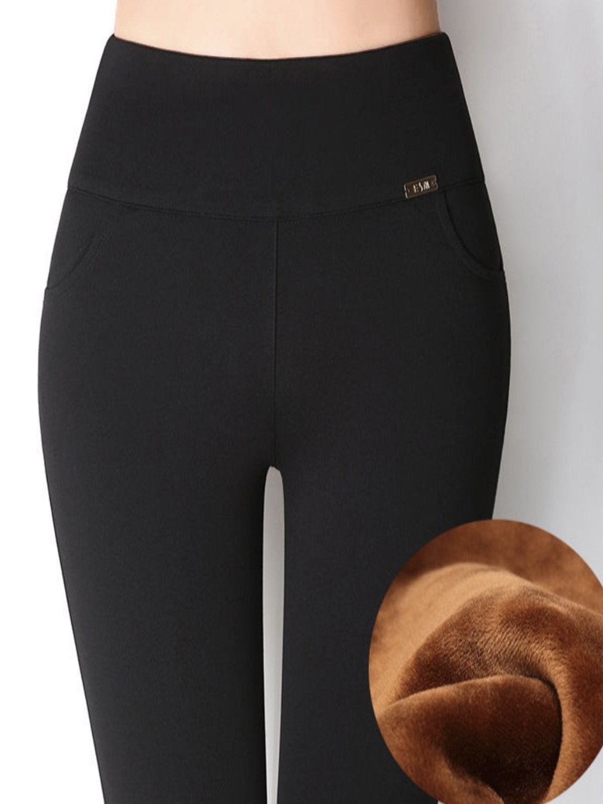 Casual Liso Largo Legging