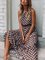 Vestido Casual con Cuello Redondo con Lunares