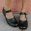 Zapatos Planos de Mujeres con Tacón Bajo PU Casual