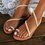 Sandalias de Mujeres de Bohemio Hecho A Mano con Perla de Playa
