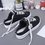 Zapatillas Deportivas Lona Con Cordones Diario Verano