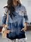 Sudadera Azul Bolsillos Capucha Casual