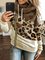 Ropa Exterior Con Paneles Manga Larga Leopardo