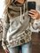 Sudadera Con Capucha Casual Bloque De Color