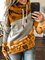 Sudadera Manga Larga Casual Con Paneles Con Capucha