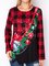 Sudadera Manga Larga Navidad Monigote De Nieve Casual Escote Redondo