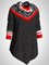 Sudadera Casual Alta Baja Algodón Mezclado