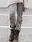 Pantalones de Leggings Talla Grande Florales