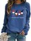 Sudadera Casual Manga Larga Estampado