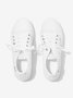 Blanco De Encaje Respirable Casual Zapatos Planos