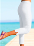 Liso Casual Casual Pantalones