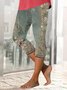 Casual apretado Étnico Leggings