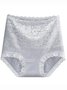 Algodón Liso Casual bragas