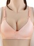 De mujeres Respirable Cómodo Minimalista Apliques cotidiano Sujetador & Bralette