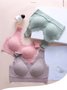 De mujeres Respirable Cómodo De Encaje Diario Deportes Ocio Dormido Inconsútil  Sujetador & Bralette