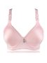Mujer Respirable y Cómodo Alto Elástico Diamante de imitación B/C Copa  Sujetador & Bralette