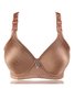 Mujer Respirable y Cómodo Alto Elástico Diamante de imitación B/C Copa  Sujetador & Bralette