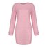 Casual Escote Redondo Liso Regular Ajuste Vestido