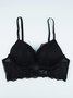 Tejido De Encaje Sensual Sujetador & Bralette