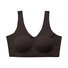 Liso Casual Deportes Sujetador