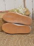Casual Todas las Estaciones Gato Antideslizante Punta Cerrada Tela Víspera de Todos los Santos Slip-On EVA Zapatos Planos para Mujeres