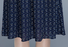 Casual Primavera / Otoño Fiesta Midi Vestido Malva Azul Malla Geométrico