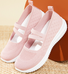 Casual Liso Slip-On Tacón Plano Zapatos tejidos con mosca