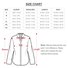 Cuello Camisero Manga Larga Floral Hebilla Regular Microelasticidad Flojo Túnico Blusa para Mujeres