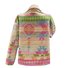 Con Cuello de Chal Manga Larga Étnico Hebilla Regular Flojo Chaqueta para Mujeres