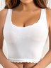 Liso Deportes Sujetador & Bralette